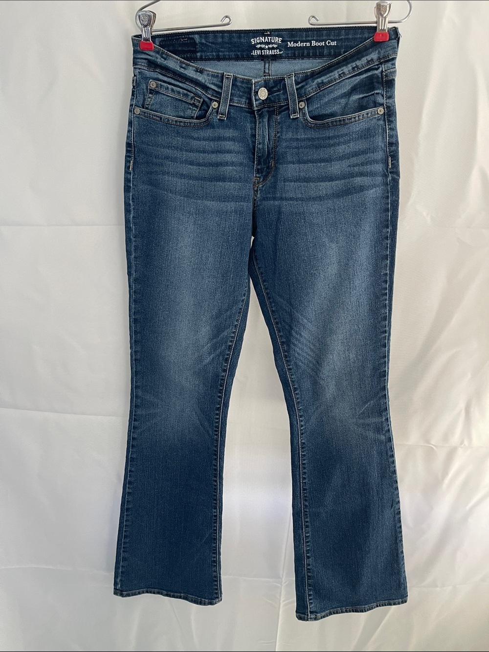 Signature by Levi Strauss Boot Cut Blue Jeans size 10